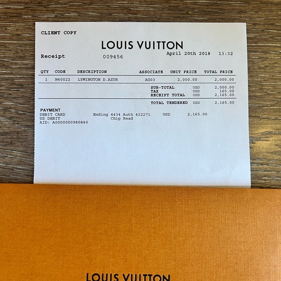 Louis Vuitton Lymington Damier Azur - Picture 6 of 11